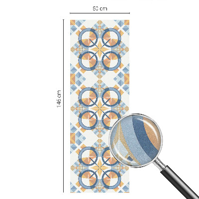 Zelfklevende anti inkijk folie glas in lood Geometrisch patroon