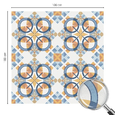 Zelfklevende anti inkijk folie glas in lood Geometrisch patroon