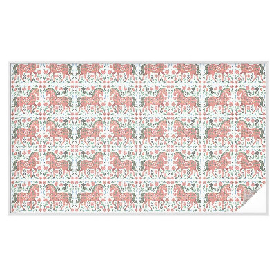 Zonwerende raamfolie Kleurrijke paarden