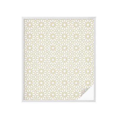 Zonwerende raamfolie Geometrische patronen