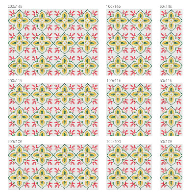 Zonwerende raamfolie glas in lood Bloemenornament