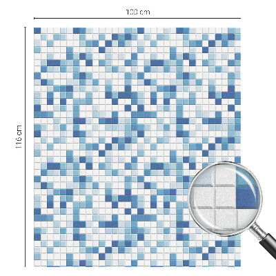 Zonwerende raamfolie Tegelspel