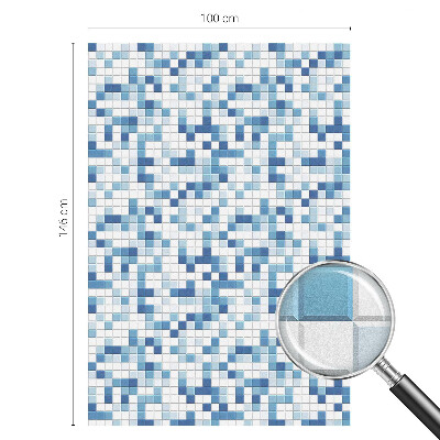 Zonwerende raamfolie Tegelspel