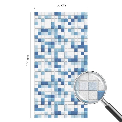 Zonwerende raamfolie Tegelspel