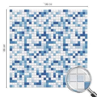 Zonwerende raamfolie Tegelspel