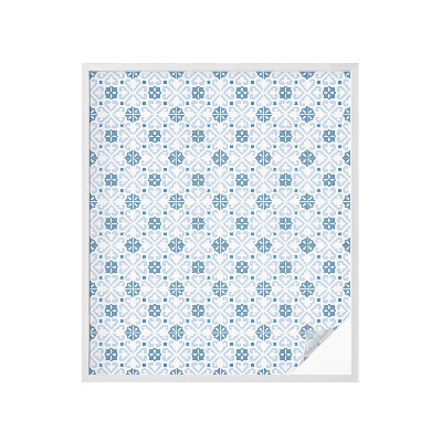 Zelfklevende raamfolie glas in lood Tegeldecoraties