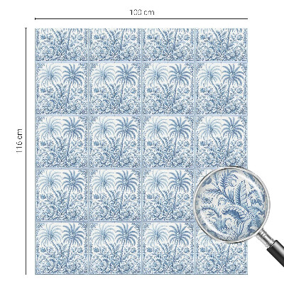 Anti inkijk raamfolie Tropisch landschap