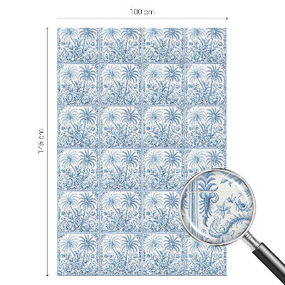 Anti inkijk raamfolie Tropisch landschap