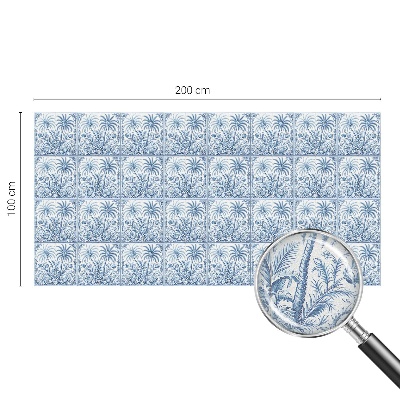 Anti inkijk raamfolie Tropisch landschap