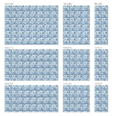 Anti inkijk raamfolie Tropisch landschap