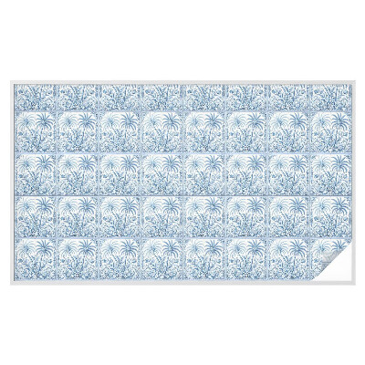 Anti inkijk raamfolie Tropisch landschap