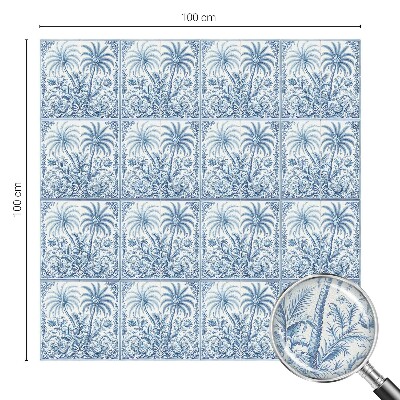 Anti inkijk raamfolie Tropisch landschap