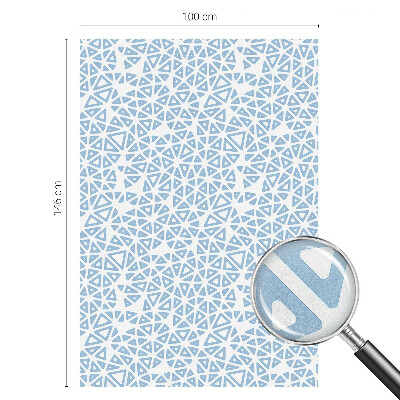 Zonwerende raamfolie glas in lood Geometrische patronen