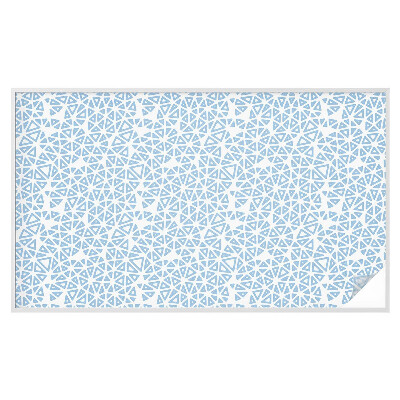 Zonwerende raamfolie glas in lood Geometrische patronen