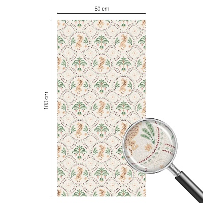 Zonwerende raamfolie Palmluipaard