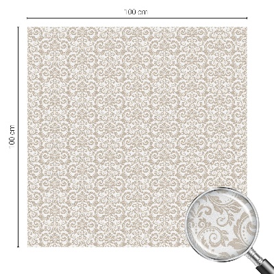 Zonwerende raamfolie Decoratieve elegantie