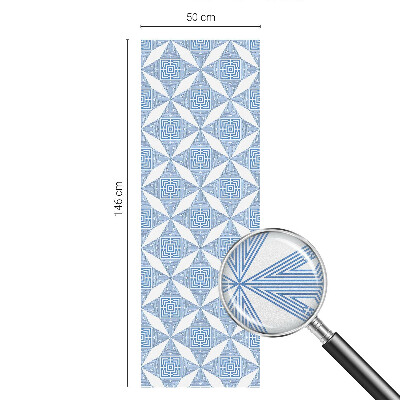 Zelfklevende anti inkijk folie glas in lood Geometrische doolhoven