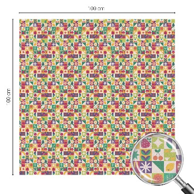 Anti inkijk raamfolie Kleurrijke abstractie