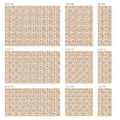 Zelfklevende raamfolie glas in lood Folkloristische patronen