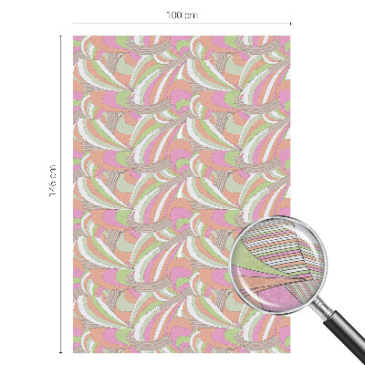 Zonwerende raamfolie Kleurrijke zigzag