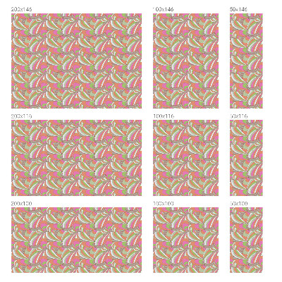 Zonwerende raamfolie Kleurrijke zigzag