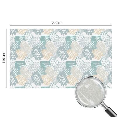 Zonwerende raamfolie glas in lood Abstracte mozaïek