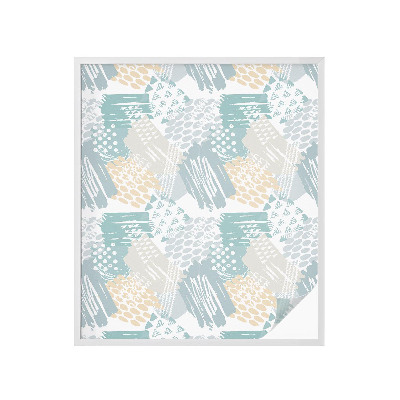 Zonwerende raamfolie glas in lood Abstracte mozaïek