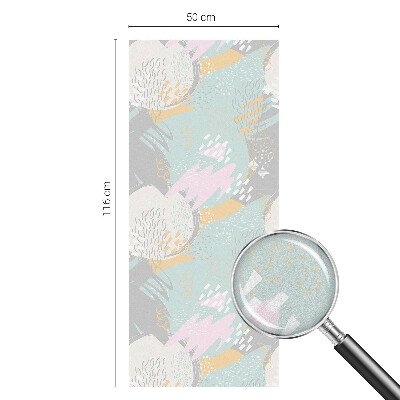 Zonwerende raamfolie glas in lood Abstracte harmonie