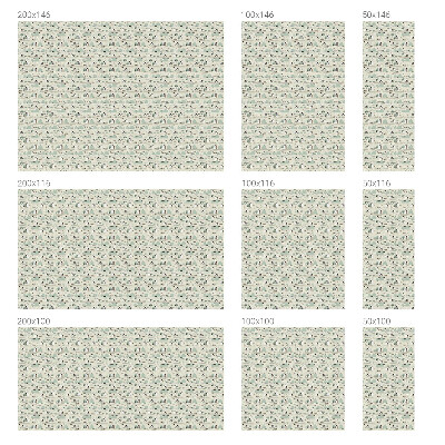 Zelfklevende raamfolie glas in lood Een idyllisch dorpje