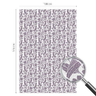 Anti inkijk raamfolie Volksmotieven