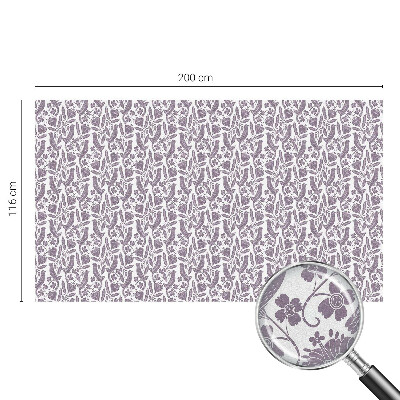 Anti inkijk raamfolie Volksmotieven