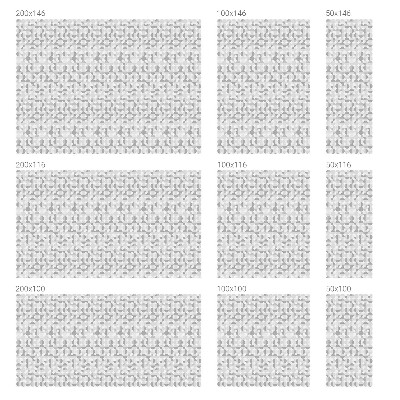 Zonwerende raamfolie glas in lood Geometrische patronen