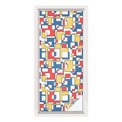 Zonwerende raamfolie Geometrische vormen