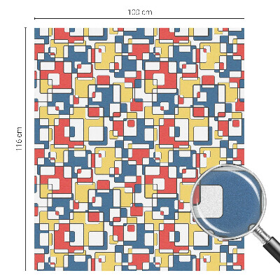 Zonwerende raamfolie Geometrische vormen
