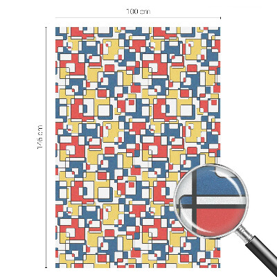 Zonwerende raamfolie Geometrische vormen