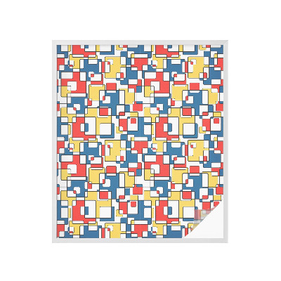 Zonwerende raamfolie Geometrische vormen