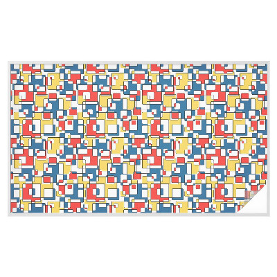 Zonwerende raamfolie Geometrische vormen