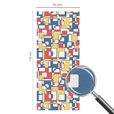Zonwerende raamfolie Geometrische vormen