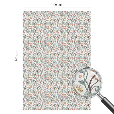 Zonwerende raamfolie glas in lood Vos vertrekt