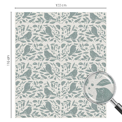 Anti inkijk raamfolie Vogelmotief