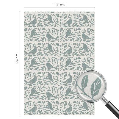 Anti inkijk raamfolie Vogelmotief