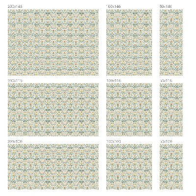 Zelfklevende raamfolie glas in lood Bloemensymmetrie