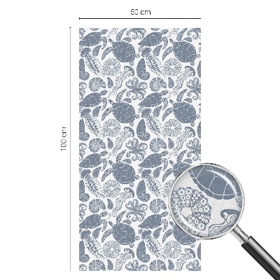 Zonwerende raamfolie Oceaanleven