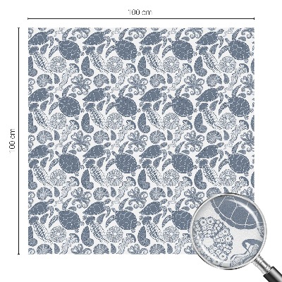 Zonwerende raamfolie Oceaanleven