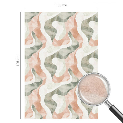 Anti inkijk raamfolie Kleurrijke golven