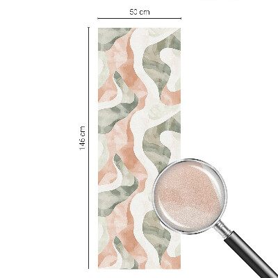 Anti inkijk raamfolie Kleurrijke golven