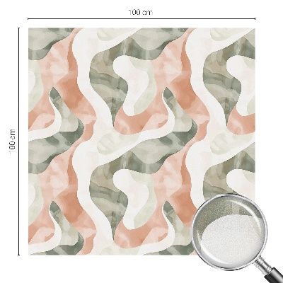 Anti inkijk raamfolie Kleurrijke golven