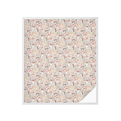 Zonwerende raamfolie glas in lood Bospatroon