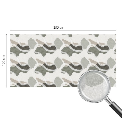 Anti inkijk raamfolie Organisch patroon