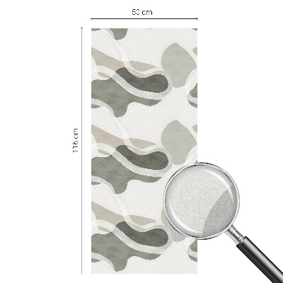 Anti inkijk raamfolie Organisch patroon